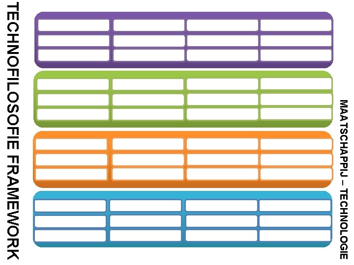 OEFENINGEN MAATSCHAPPIJ – TECHNOLOGIE TECHNOFILOSOFIE FRAMEWORK THEORIE 