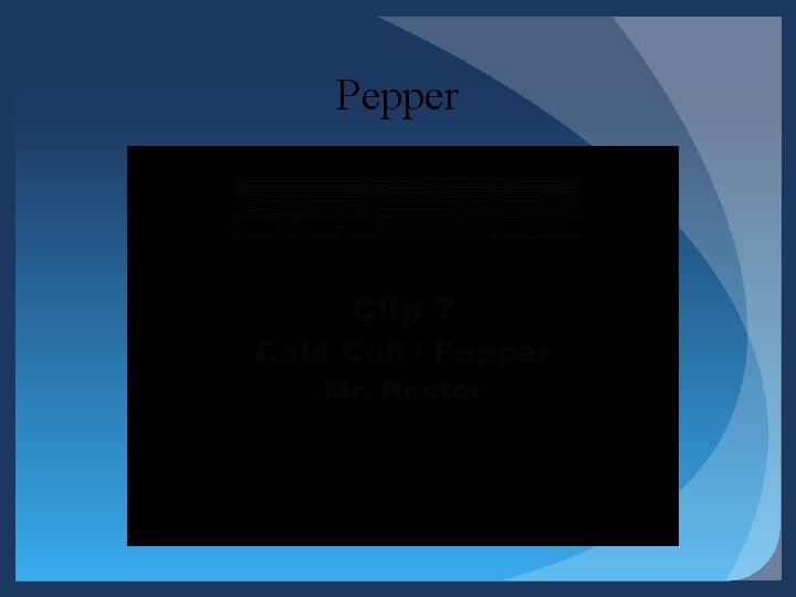 Pepper Pepper