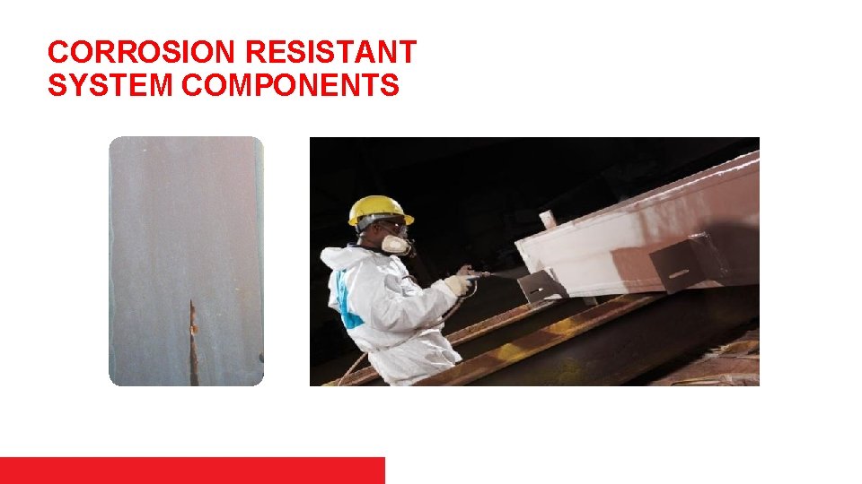 CORROSION RESISTANT SYSTEM COMPONENTS 