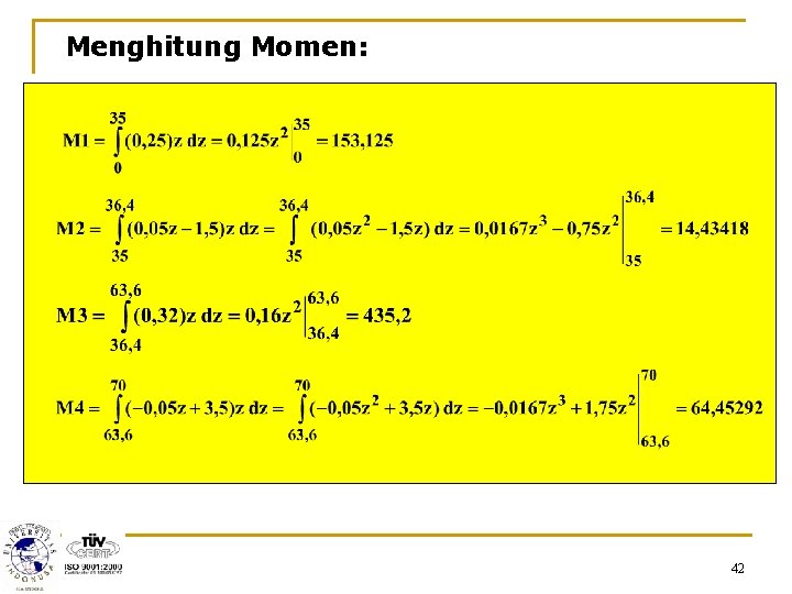 Menghitung Momen: 42 