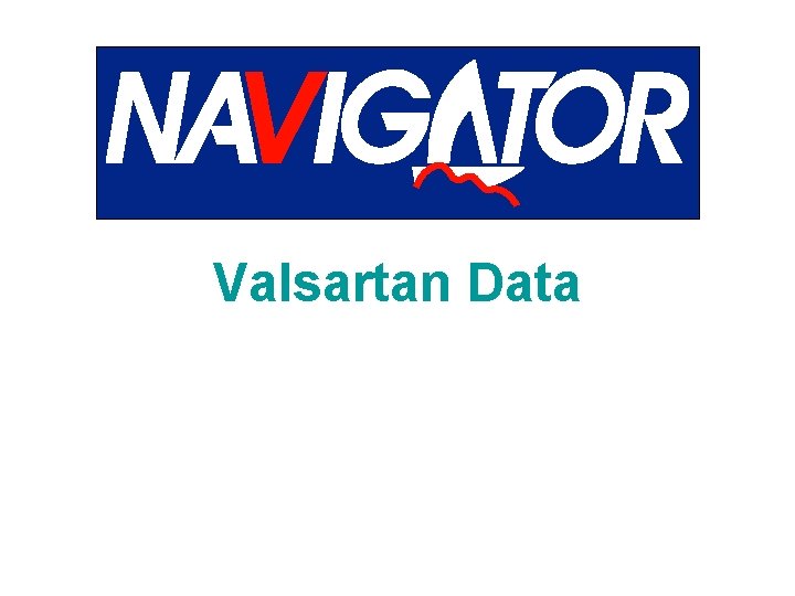 Valsartan Data 