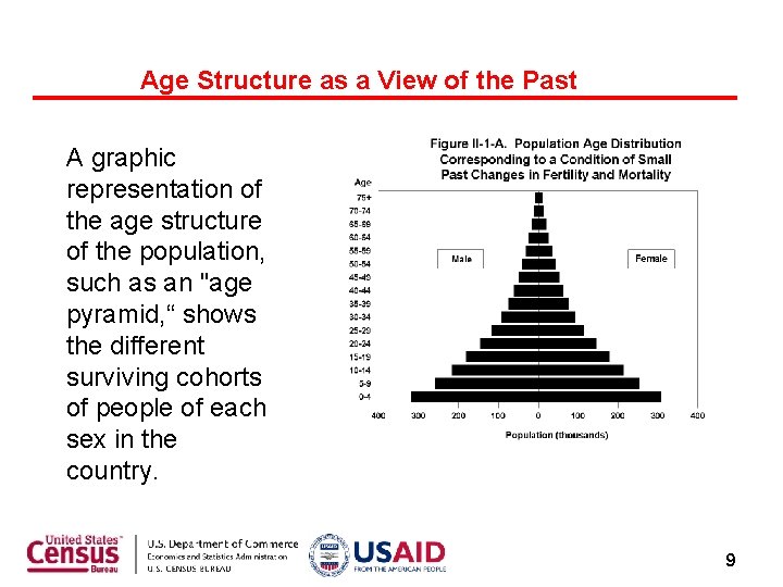 Age Structure as a View of the Past A graphic representation of the age