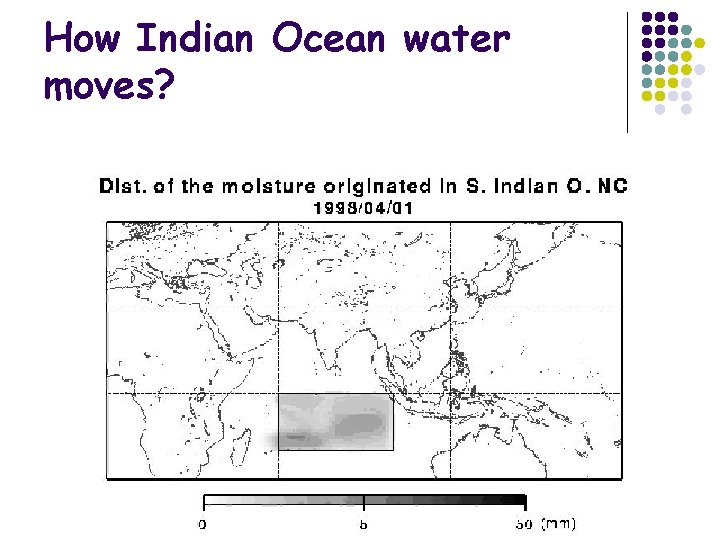 How Indian Ocean water moves? 