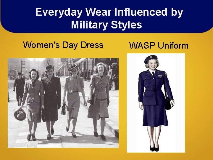 Everyday Wear Influenced by Military Styles Women's Day Dress WASP Uniform Everyday Wear Influenced by Military Styles Women's Day Dress WASP Uniform