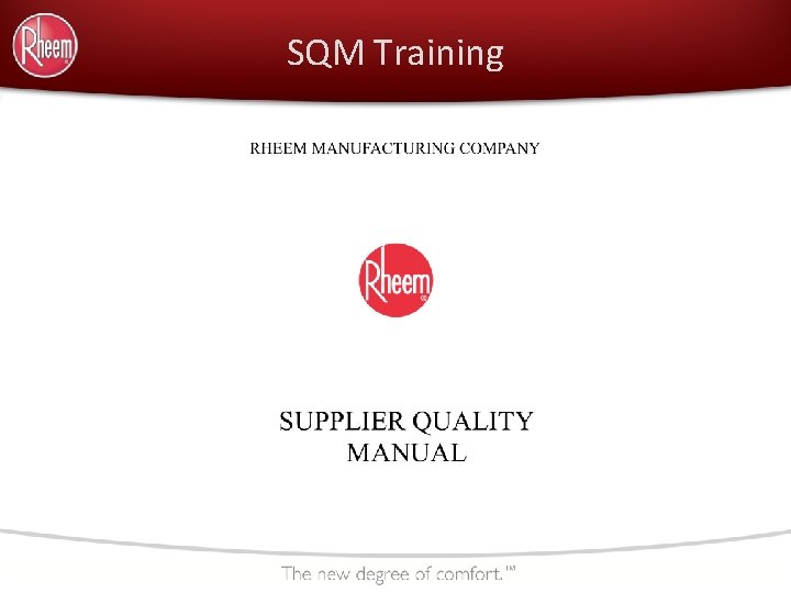 SQM Training 