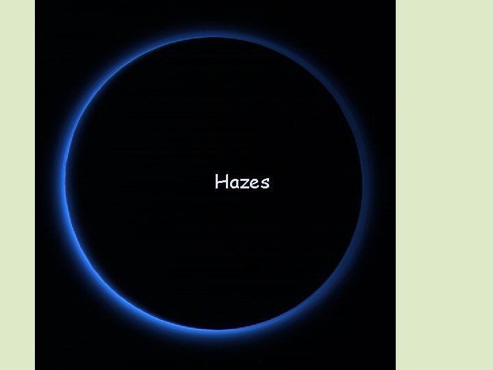 Hazes 
