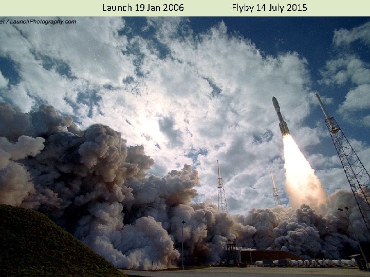 Launch 19 Jan 2006 Flyby 14 July 2015 
