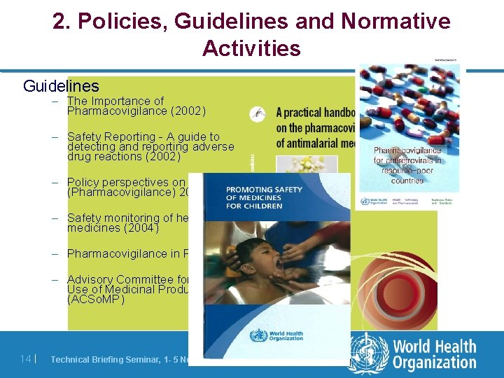 2. Policies, Guidelines and Normative Activities Guidelines – The Importance of Pharmacovigilance (2002) – 2. Policies, Guidelines and Normative Activities Guidelines – The Importance of Pharmacovigilance (2002) –