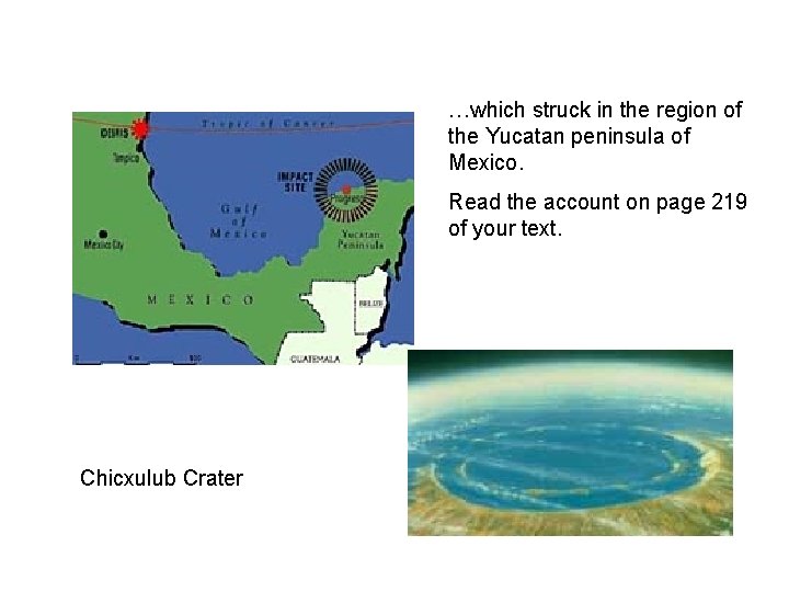 …which struck in the region of the Yucatan peninsula of Mexico. Read the account