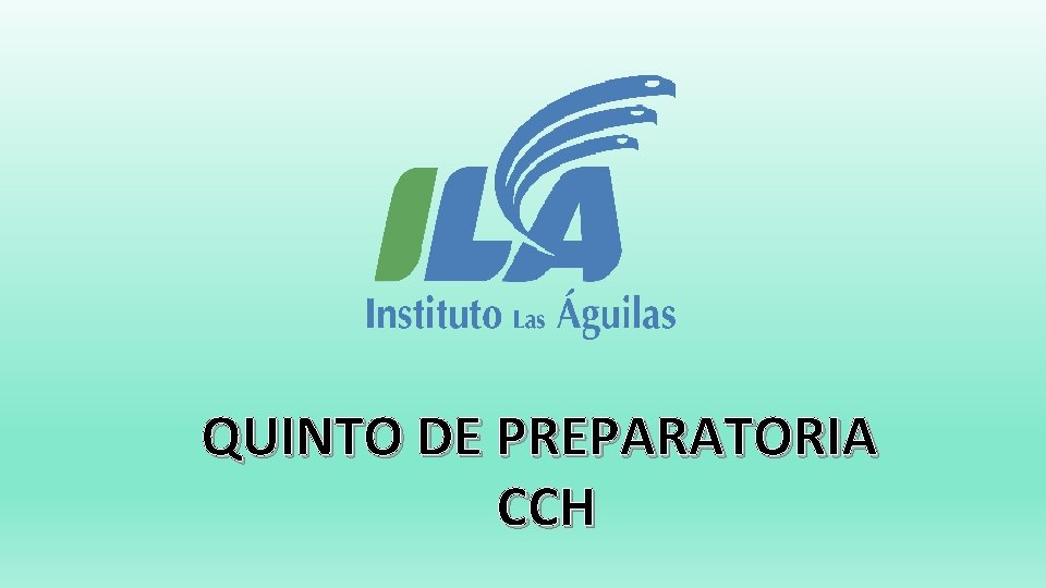 QUINTO DE PREPARATORIA CCH 