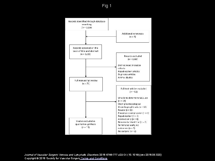 Fig 1 Journal of Vascular Surgery: Venous and Lymphatic Disorders 2018 6766 -777. e