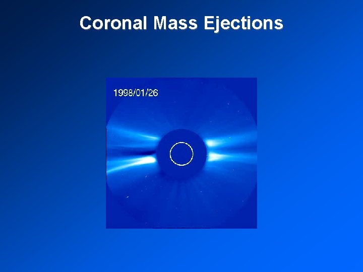 Coronal Mass Ejections 