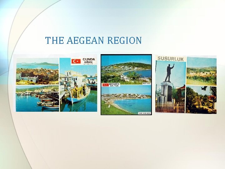 THE AEGEAN REGION 