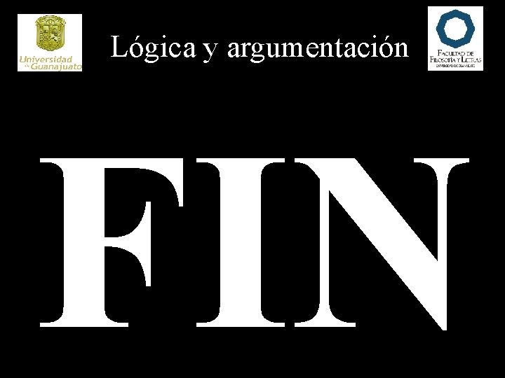 Lógica y argumentación FIN 