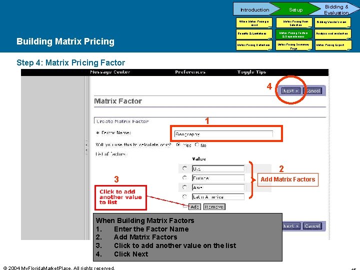 Introduction Setup When Matrix Pricing is used Matrix Pricing Item Selection Matrix Pricing Factors