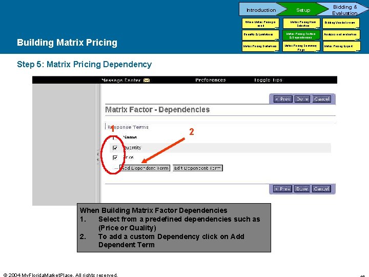 Introduction Setup When Matrix Pricing is used Matrix Pricing Item Selection Benefits & Limitations