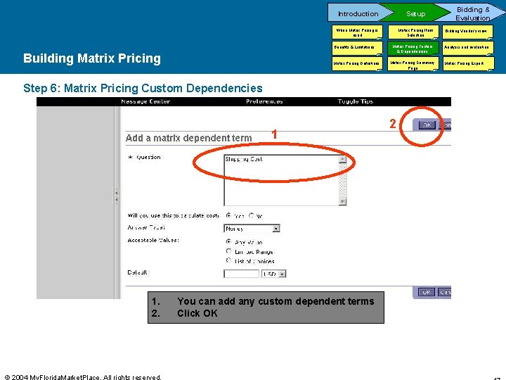 Introduction Setup When Matrix Pricing is used Matrix Pricing Item Selection Benefits & Limitations