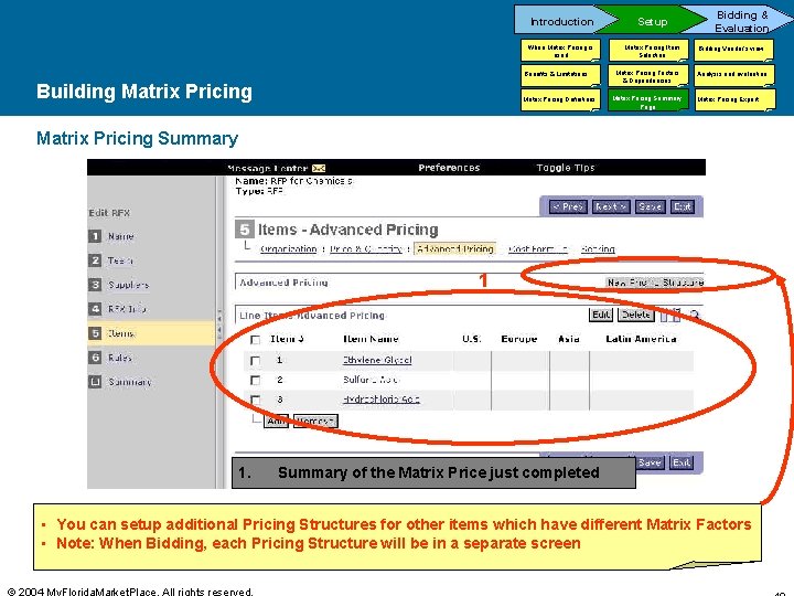Introduction Setup When Matrix Pricing is used Matrix Pricing Item Selection Benefits & Limitations