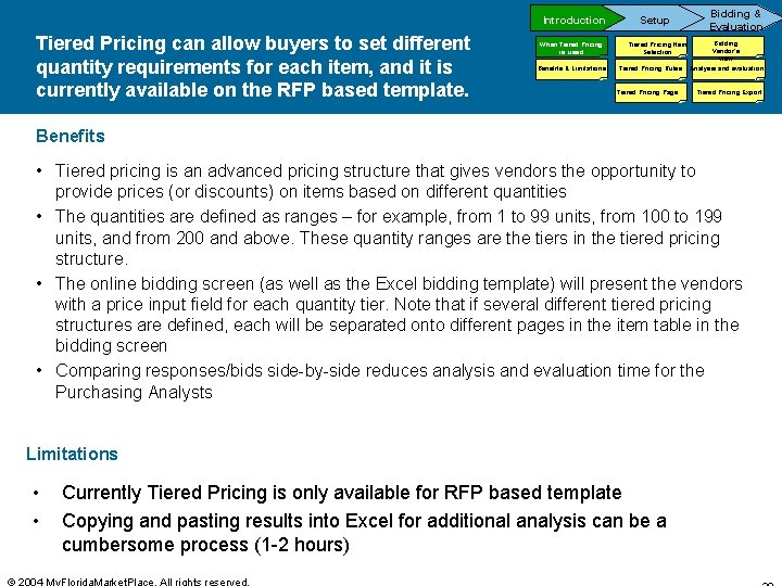 Introduction Tiered Pricing can allow buyers to set different quantity requirements for each item,