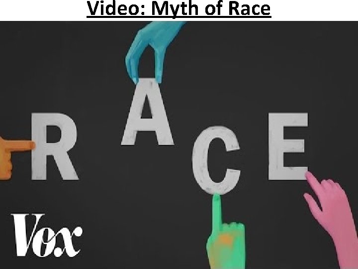 Video: Myth of Race 