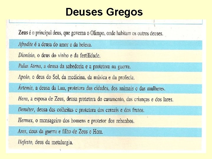 Deuses Gregos 