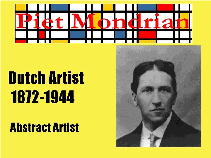 Dutch Artist 1872 -1944 Abstract Artist 