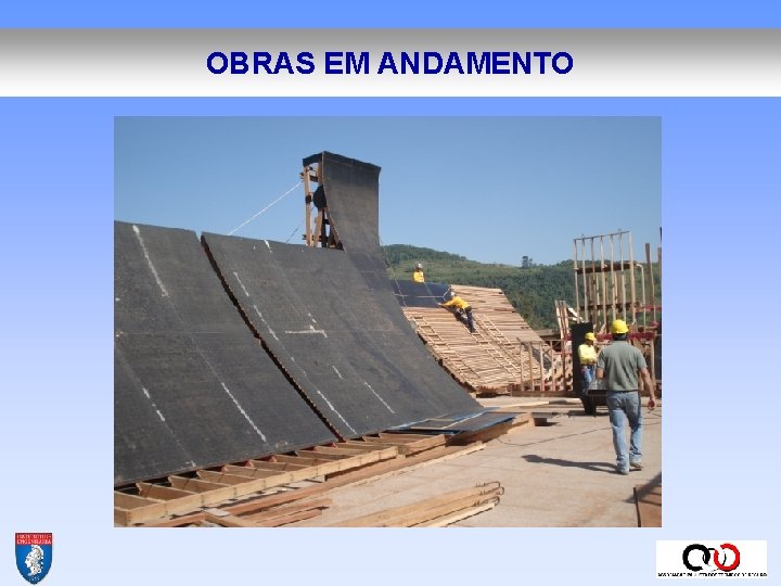 OBRAS EM ANDAMENTO 