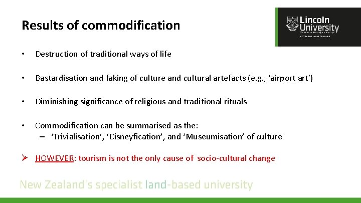 TOUR 101 Introduction to Tourism Lecture 9 2