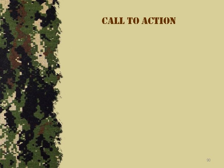 call to action 90 