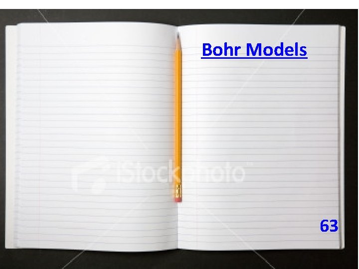 Bohr Models 63 