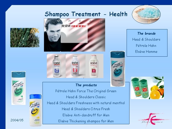 Shampoo Treatment - Health The brands Head & Shoulders Pétrole Hahn Elsève Homme The