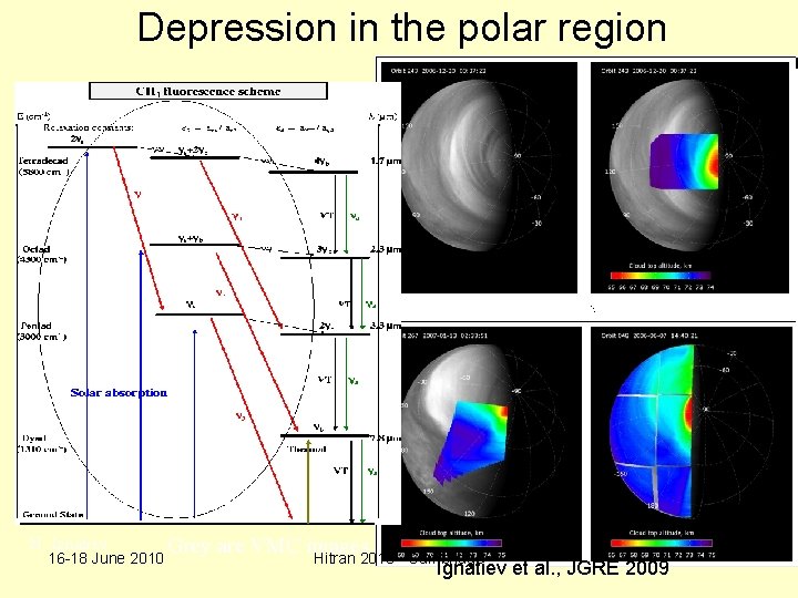 Depression in the polar region N. Ignatiev 16 -18 June 2010 Grey are VMC