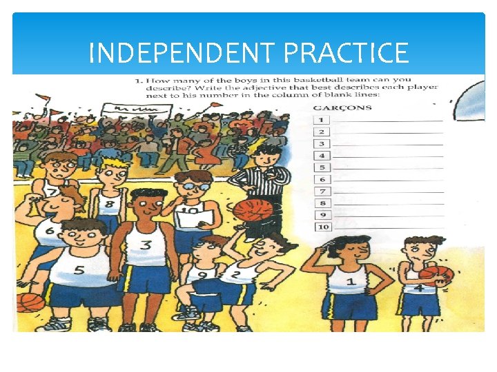 INDEPENDENT PRACTICE INDEPENDENT PRACTICE