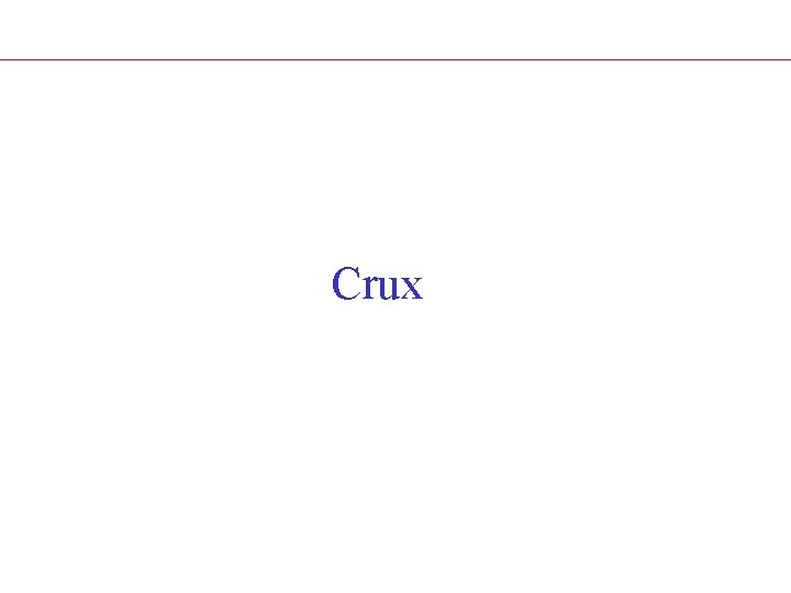 Crux 