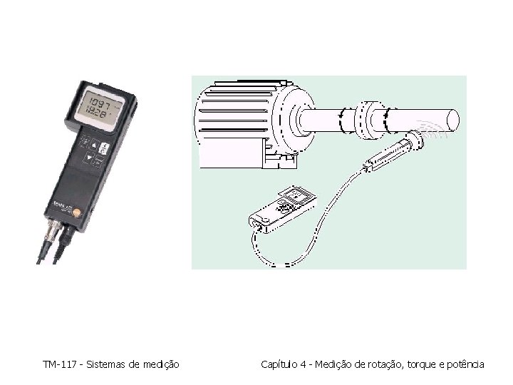 TM-117 - Sistemas de medição Capítulo 4 - Medição de rotação, torque e potência