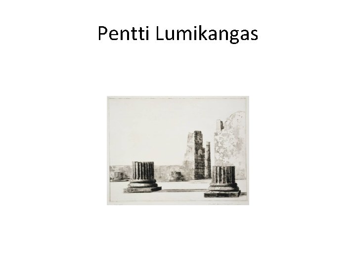 Pentti Lumikangas 