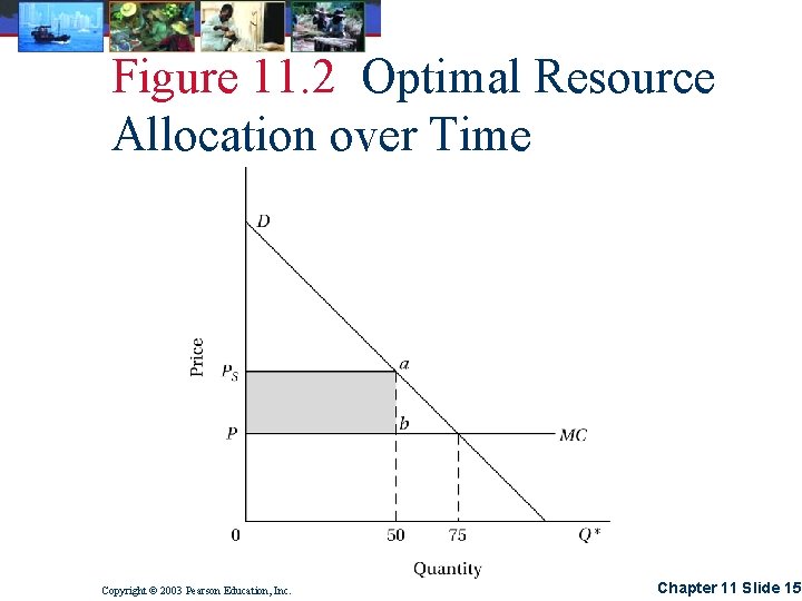 Figure 11. 2 Optimal Resource Allocation over Time Copyright © 2003 Pearson Education, Inc.
