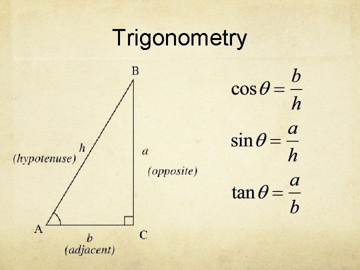 Trigonometry 