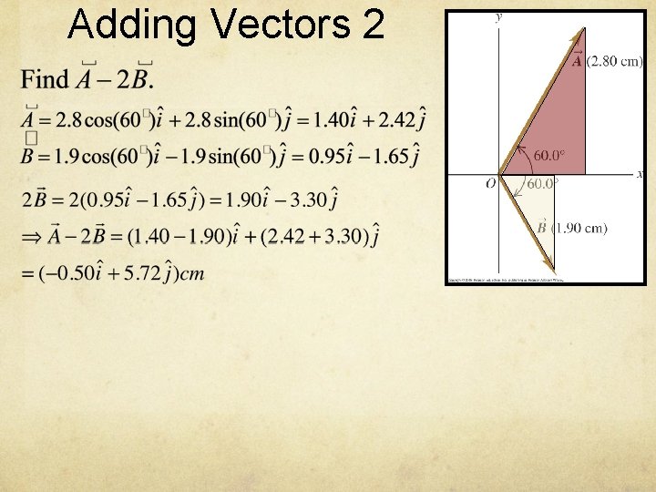 Adding Vectors 2 