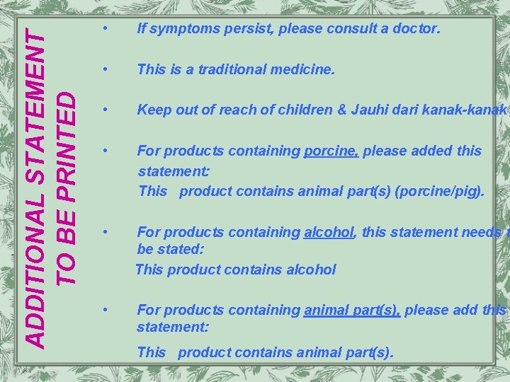 Guide To Registration Of Fooddrug Interface Products National