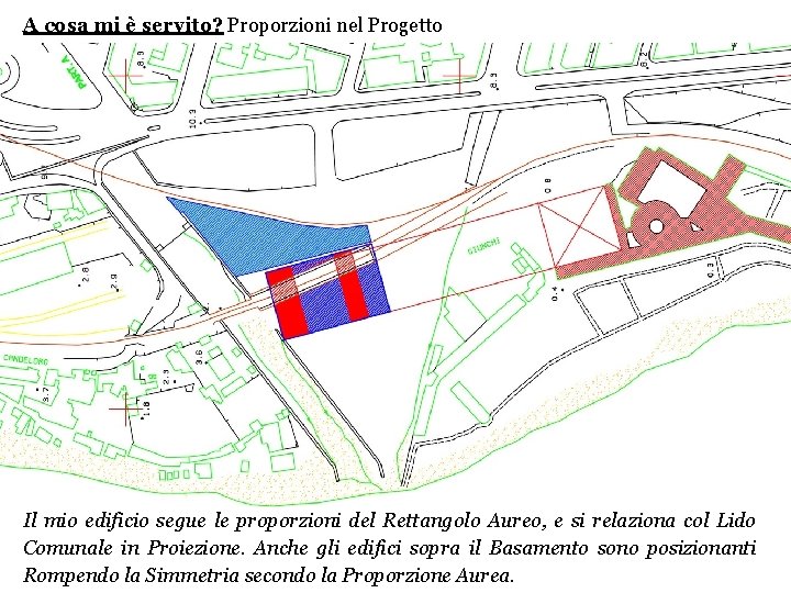 A cosa mi è servito? Proporzioni nel Progetto Il mio edificio segue le proporzioni