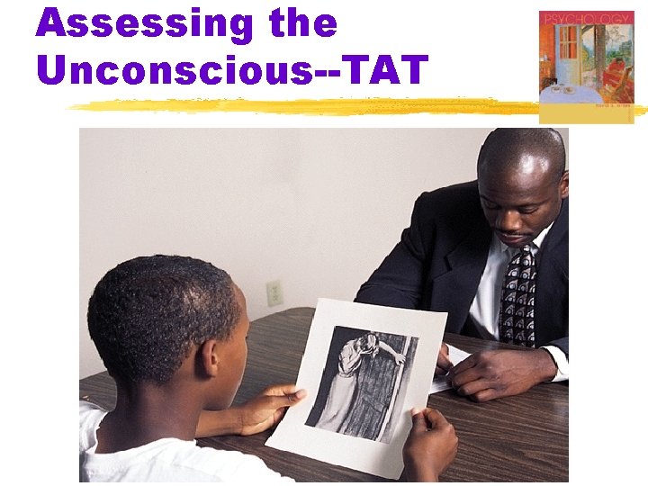 Assessing the Unconscious--TAT 