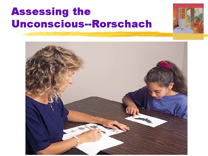 Assessing the Unconscious--Rorschach 