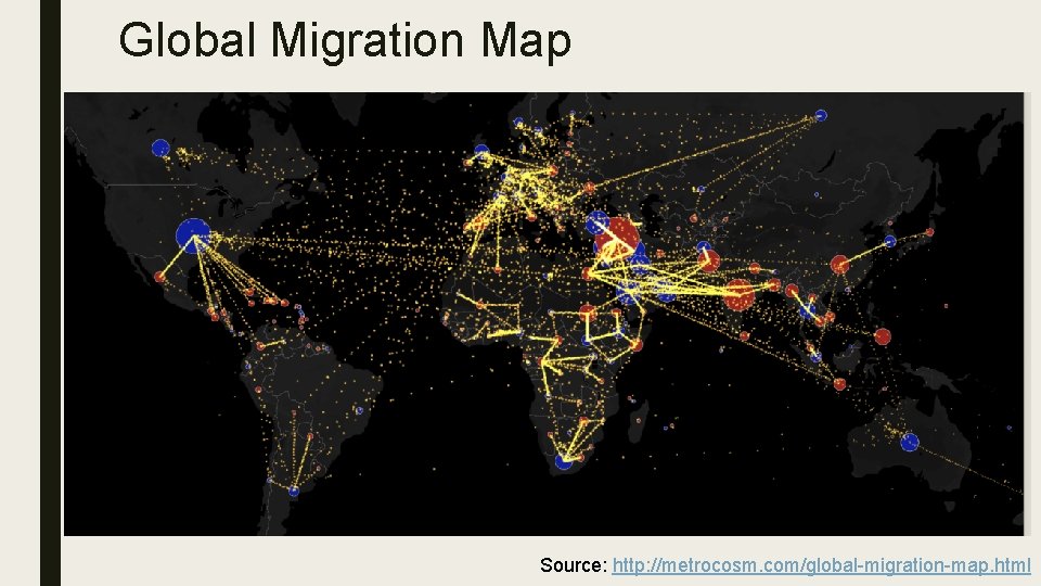 Global Migration Map Source: http: //metrocosm. com/global-migration-map. html Global Migration Map Source: http: //metrocosm. com/global-migration-map. html
