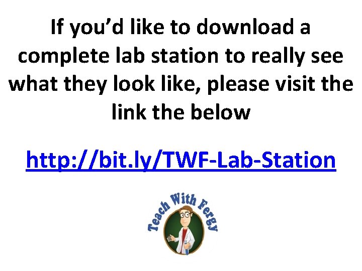 If you’d like to download a complete lab station to really see what they