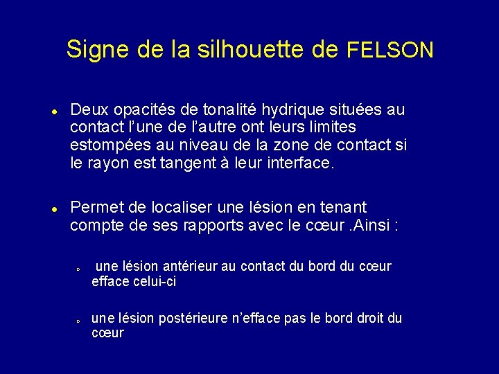Signe de la silhouette de FELSON Deux opacités de tonalité hydrique situées au contact