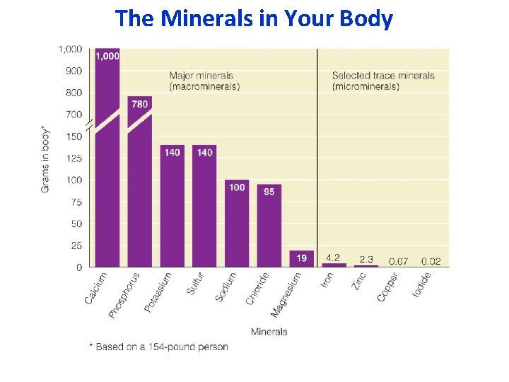 The Minerals in Your Body 