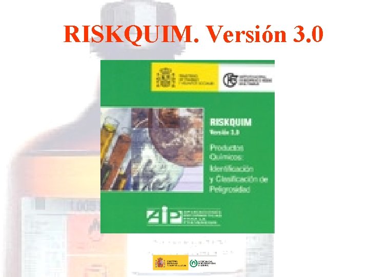 RISKQUIM. Versión 3. 0 
