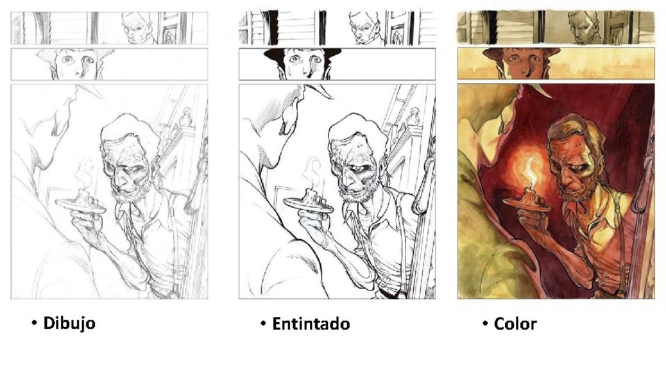  • Dibujo • Entintado • Color 