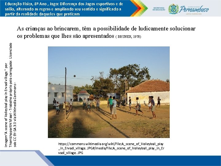 Educação Física, 8º Ano , Jogo: Diferença dos Jogos esportivos e de salão, alterando Educação Física, 8º Ano , Jogo: Diferença dos Jogos esportivos e de salão, alterando